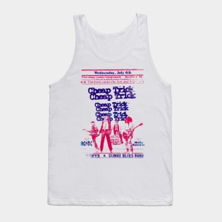 cheap trick tour graphic Tank Top